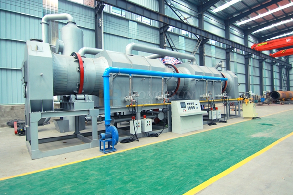 Continuous Carbonization Furnace for Charcoal& Recycling